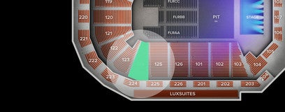 Seat view from Lower