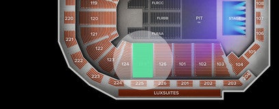 Seat view from Lower