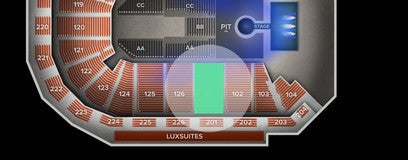 Seat view from Lower