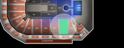 Seat view from Lower