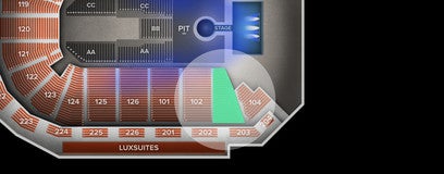 Seat view from Lower