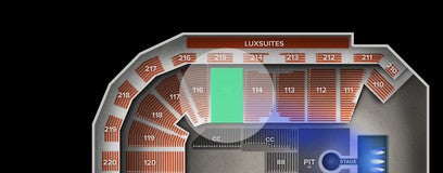 Seat view from Lower