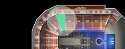 Seat view from Lower