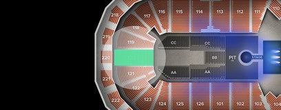 Seat view from Lower