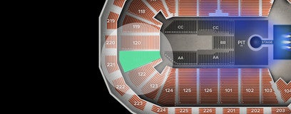 Seat view from Lower