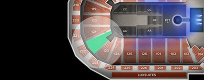 Seat view from Lower