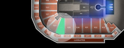 Seat view from Lower