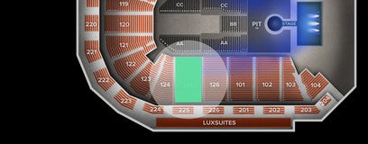 Seat view from Lower