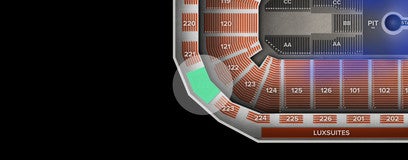 Seat view from Upper