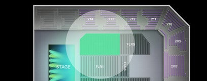 Seat view from Floor
