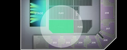 Seat view from Floor