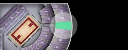 Seat view from Upper