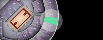 Seat view from Upper