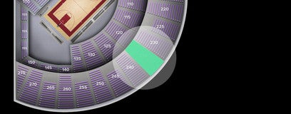 Seat view from Upper