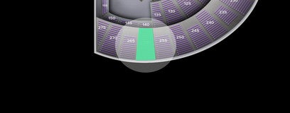 Seat view from Upper