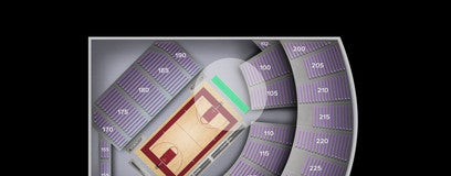 Seat view from Courtside