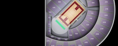 Seat view from Courtside