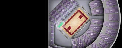 Seat view from Washington Generals Bench