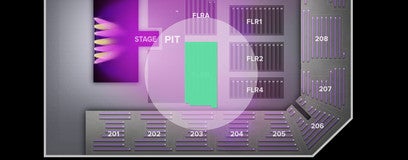 Seat view from Floor