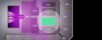 Seat view from Floor