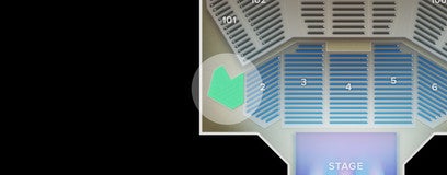 Seat view from
