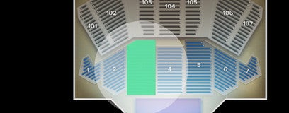 Seat view from