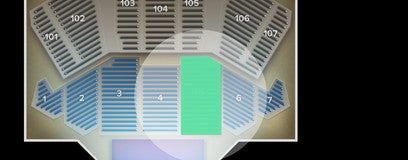 Seat view from 5