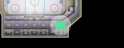 Seat view from Middle