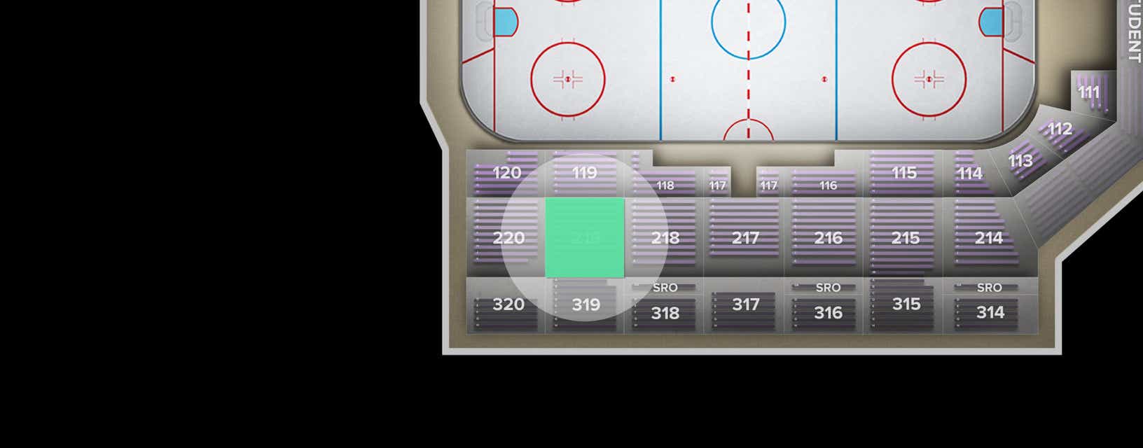 Seat view from Middle