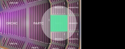 Seat view from Mezzanine