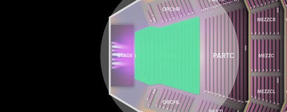 Seat view from Orchestra