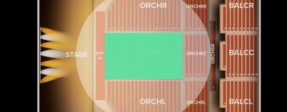 Seat view from Orchestra