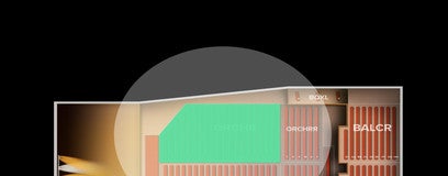 Seat view from Orchestra