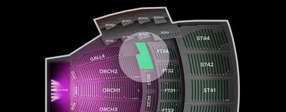 Seat view from Dress Circle