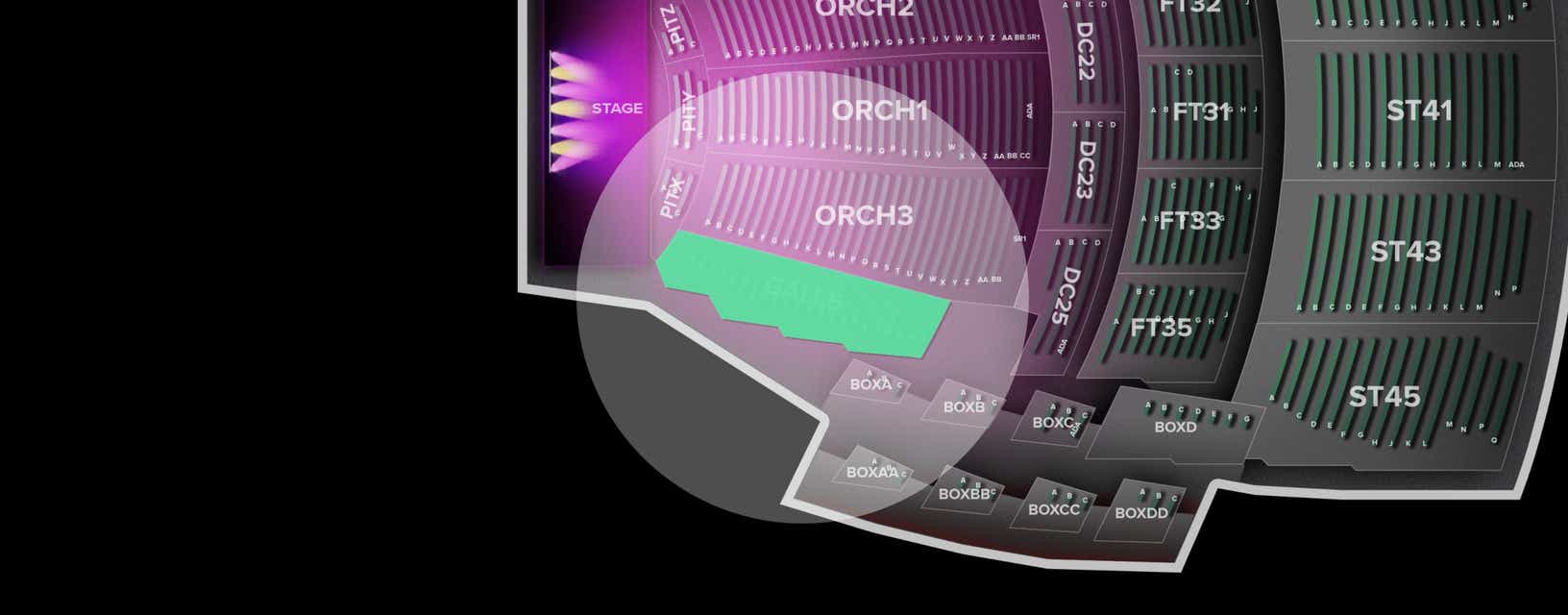 Seat view from Gallery