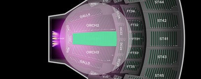 Seat view from Orchestra