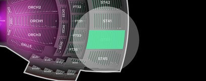 Seat view from Second Tier