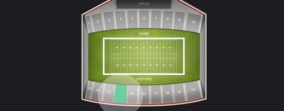 Seat view from Sideline
