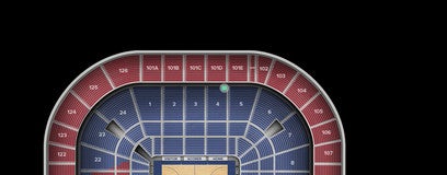Seat view from Standing Room Only