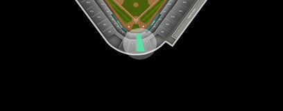 Seat view from Infield Box