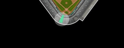 Seat view from Infield Box