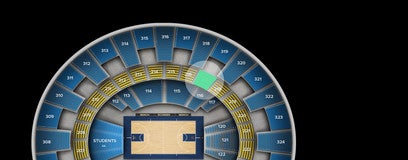 Seat view from Middle