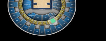Seat view from Middle
