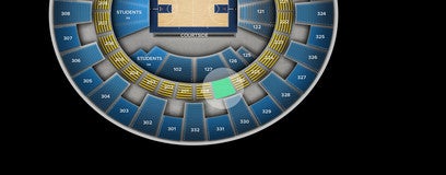 Seat view from Middle