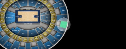 Seat view from Upper