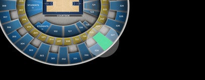 Seat view from Upper