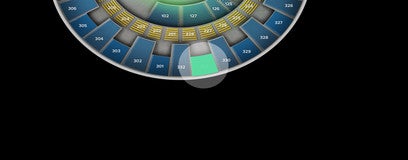 Seat view from Upper