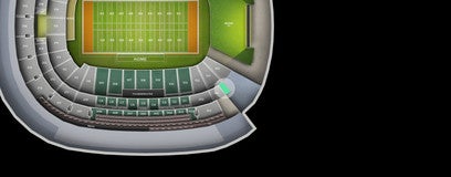 Seat view from Standing Room Only