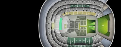 Seat view from Baylor Golden Wave