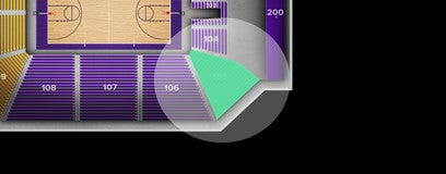 Seat view from Lower Sideline